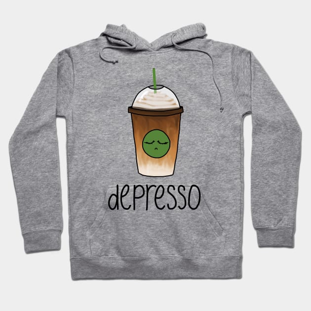 Depresso Espresso Hoodie by sparkling-in-silence